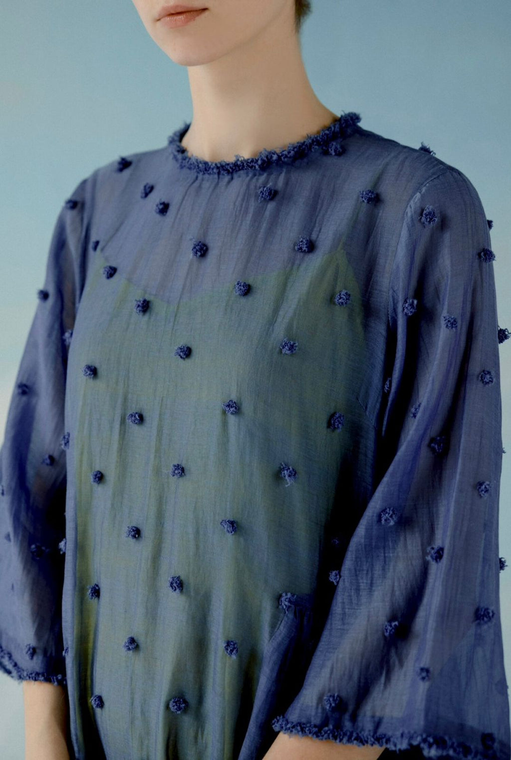 BluePomDress