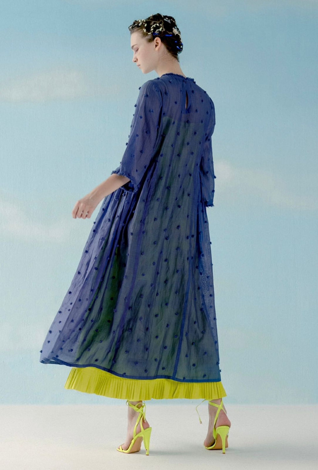 BluePomDress